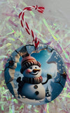 Cripple Creek Frosty The Snowman Ornament