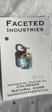 Stunning Mt. Antero Aquamarine Pendant