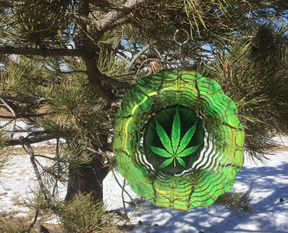 Green Cannabis Spinner