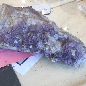Alex gems purple amethyst cubes
